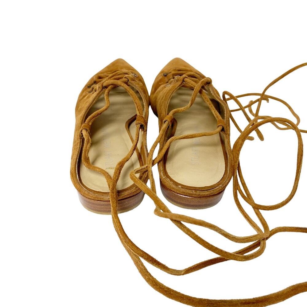 Stuart Weitzman Womens Size 6 Stringdown Lace Up … - image 6